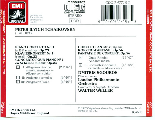 Tchaikovsky*, Dimitris Sgouros, Walter Weller, London Philharmonic Orchestra-3