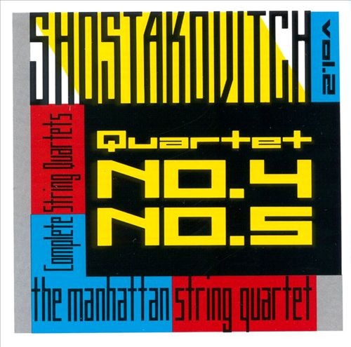 Shostakovich* - The Manhattan String Quartet-0