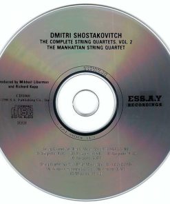 Shostakovich* - The Manhattan String Quartet-2
