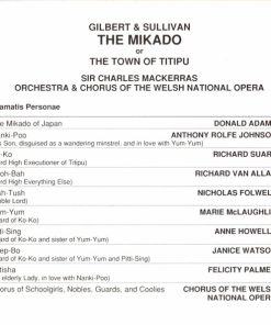 Gilbert* & Sullivan*, Sir Charles Mackerras / Orchestra* & Chorus Of The Welsh National Opera*-3