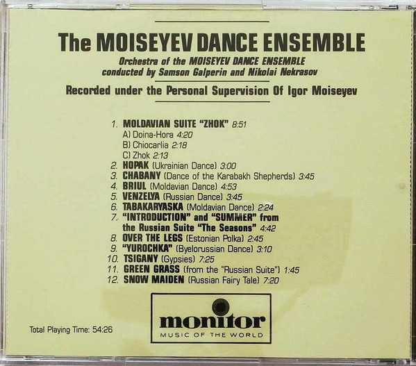 Orchestra Of The Moiseyev Dance Ensemble*, Igor Moiseyev*-2