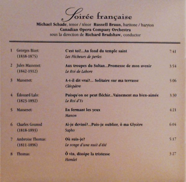 Michael Schade, Russell Braun, Richard Bradshaw, Canadian Opera Company Orchestra-1