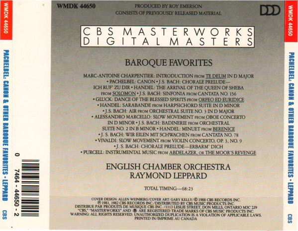 English Chamber Orchestra, Raymond Leppard-1