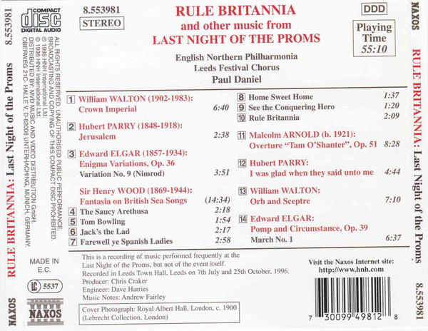 English Northern Philharmonia, Leeds Festival Chorus, Paul Daniel-1