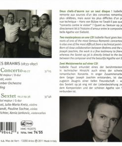 Brahms*, Isabelle Faust, Daniel Harding, Mahler Chamber Orchestra-1