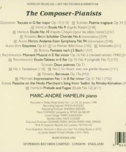 Marc-André Hamelin, Alkan* • Busoni* • Feinberg* • Godowsky* • Hamelin* • Medtner* • Rachmaninov* • Scriabin* • Sorabji*-1
