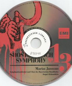 Shostakovich* - Sergei Aleksashkin, Symphonieorchester* Und Chor Des Bayerischen Rundfunks, Mariss Jansons-3