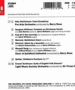 Hely-Hutchinson*, Vaughan Williams*, Pro Arte Orchestra, Choir Of Guildford Cathedral*, Barry Rose-4