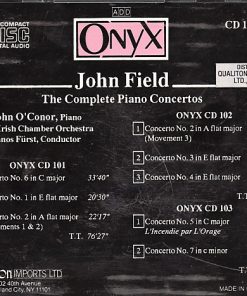 Field* - John O'Conor • New Irish Chamber Orchestra*, János Fürst-1