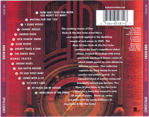 Dan Hicks And His Hot Licks-1