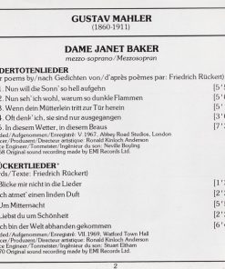 Mahler*, Janet Baker / Hallé Orchestra / Sir John Barbirolli-3