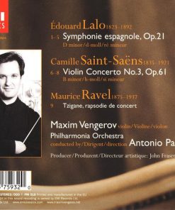 Maxim Vengerov, Antonio Pappano, Philharmonia Orchestra - Lalo* • Saint-Saëns* • Ravel*-2