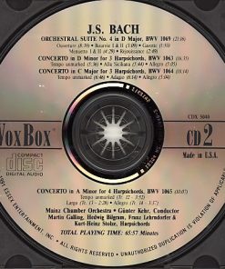 Bach*, Mainzer Kammerorchester, Günter Kehr-3