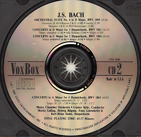 Bach*, Mainzer Kammerorchester, Günter Kehr-3