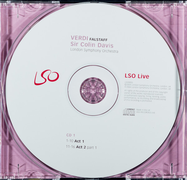 Verdi* - Sir Colin Davis, London Symphony Orchestra, Michele Pertusi, Carlos Alvarez*, Ana Ibarra, Marina Domashenko, Jane Henschel, Maria Josè Moreno*, Bülent Bezdüz, London Symphony Chorus-2