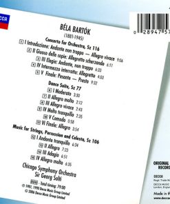 Béla Bartók - Chicago Symphony Orchestra, Sir Georg Solti*-1