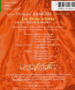 Rameau* / Daneman* - Connolly* - Fouchécourt* - Agnew* - Félix* - Les Arts Florissants - William Christie-1