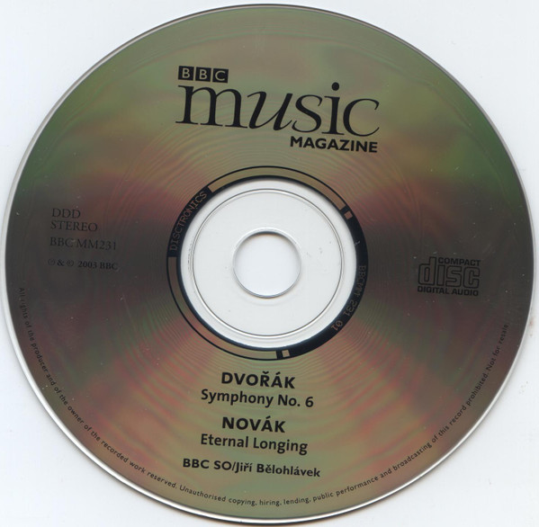 Dvořák* / Novák* - BBC Symphony Orchestra, Jiří Bělohlávek-2