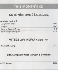 Dvořák* / Novák* - BBC Symphony Orchestra, Jiří Bělohlávek-3
