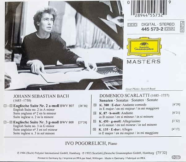 Bach* / Scarlatti* - Ivo Pogorelich-1