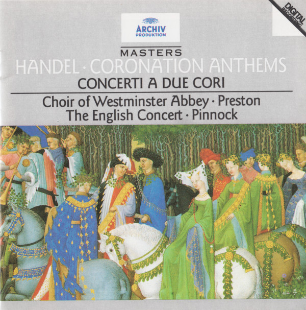 Handel* - Choir Of Westminster Abbey*, Preston*, The English Concert, Pinnock*-0