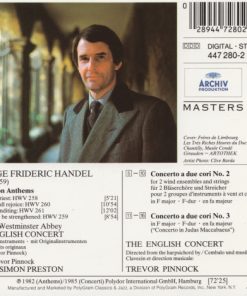 Handel* - Choir Of Westminster Abbey*, Preston*, The English Concert, Pinnock*-1