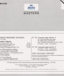Handel* - Choir Of Westminster Abbey*, Preston*, The English Concert, Pinnock*-3