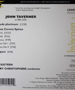 John Taverner - The Sixteen · Harry Christophers-1