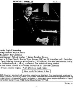 Mendelssohn*, Howard Shelley / London Mozart Players-2