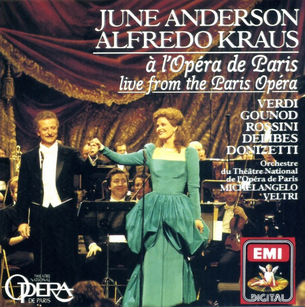 June Anderson / Alfredo Kraus / Verdi* / Gounod* / Rossini* / Delibes* / Donizetti* / Orchestre Du Teatre National De L'Opéra De Paris* / Michelangelo Veltri-0