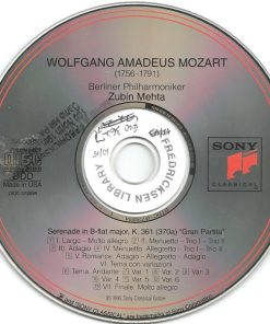 W.A. Mozart*, Berliner Philharmoniker, Zubin Mehta-2
