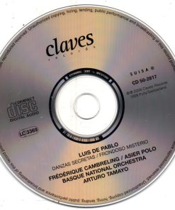 Luis de Pablo - Euskadiko Orkestra Sinfonikoa*, Frédérique Cambreling, Asier Polo, Arturo Tamayo-2