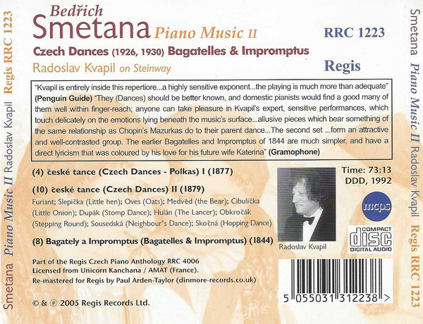 Bedřich Smetana, Radoslav Kvapil-2