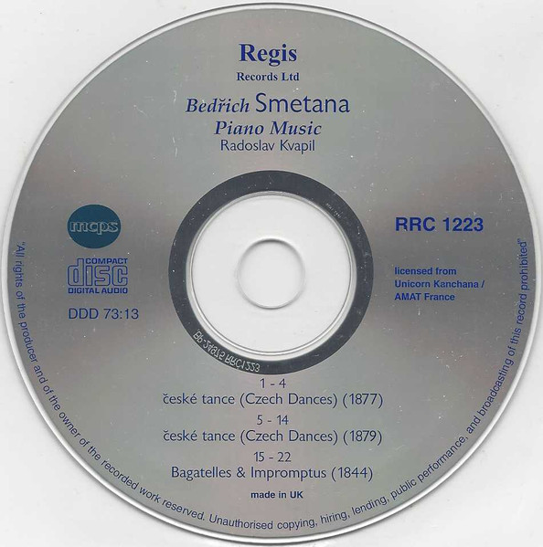 Bedřich Smetana, Radoslav Kvapil-3