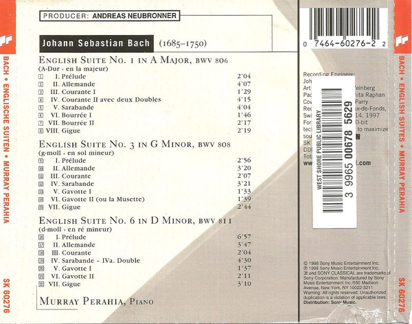 Bach* - Murray Perahia-1