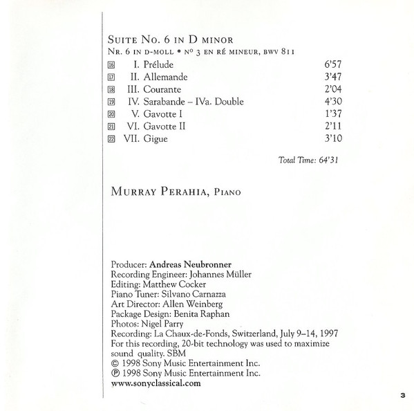 Bach* - Murray Perahia-4