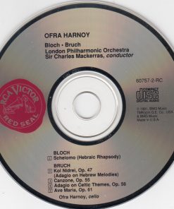 Ofra Harnoy, London Philharmonic Orchestra, Sir Charles Mackerras - Bloch* / Bruch*-2