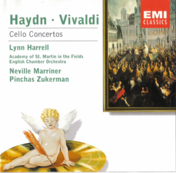 Haydn*, Vivaldi* - Lynn Harrell, The Academy Of St. Martin-in-the-Fields, Neville Marriner*, English Chamber Orchestra, Pinchas Zukerman-0