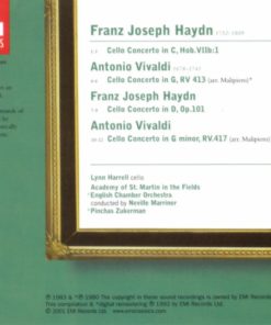 Haydn*, Vivaldi* - Lynn Harrell, The Academy Of St. Martin-in-the-Fields, Neville Marriner*, English Chamber Orchestra, Pinchas Zukerman-3