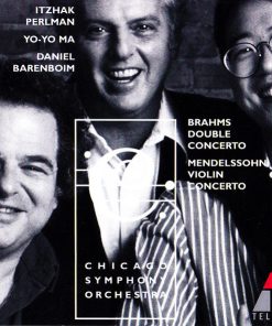 Brahms* / Mendelssohn*, Itzhak Perlman, Yo-Yo Ma, Daniel Barenboim, Chicago Symphony Orchestra-0
