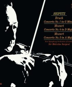 Bruch* · Mozart* - Heifetz*, Sir Malcolm Sargent, New Symphony Orchestra Of London*-0