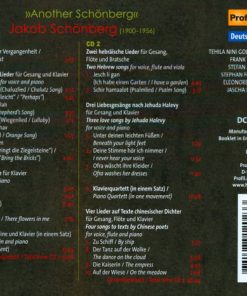 Jakob Schönberg - Tehila Nini Goldstein*, Frank Reinecke (2), Stefan Fehlandt, Stephan Forck, Eleonore Pameijer, Jascha Nemtsov-2