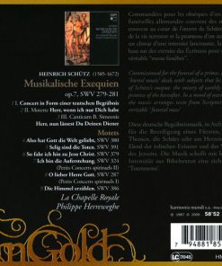 Heinrich Schütz, Philippe Herreweghe, La Chapelle Royale-1