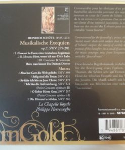 Heinrich Schütz, Philippe Herreweghe, La Chapelle Royale-4
