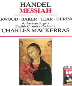 Handel* – Harwood* • Baker* • Tear* • Herincx* • Ambrosian Singers* • English Chamber Orchestra • Charles Mackerras*-0