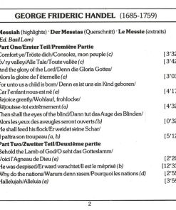 Handel* – Harwood* • Baker* • Tear* • Herincx* • Ambrosian Singers* • English Chamber Orchestra • Charles Mackerras*-2
