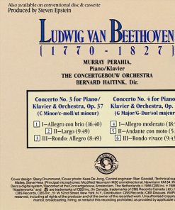 Beethoven* - Murray Perahia, Concertgebouw Orchestra*, Bernard Haitink-2