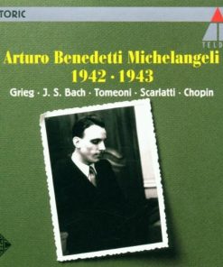 Arturo Benedetti Michelangeli - Grieg* / J. S. Bach* / Tomeoni* / Scarlatti* / Chopin*-0