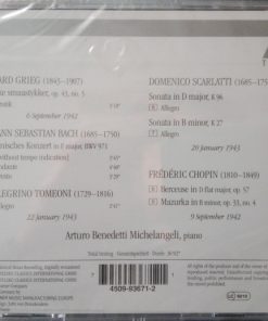 Arturo Benedetti Michelangeli - Grieg* / J. S. Bach* / Tomeoni* / Scarlatti* / Chopin*-2