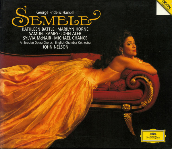 George Frideric Handel* - Kathleen Battle ∙ Marilyn Horne ∙ Samuel Ramey ∙ John Aler ∙ Sylvia McNair ∙ Michael Chance ∙ Ambrosian Opera Chorus* ∙ English Chamber Orchestra ∙ John Nelson (5)-0